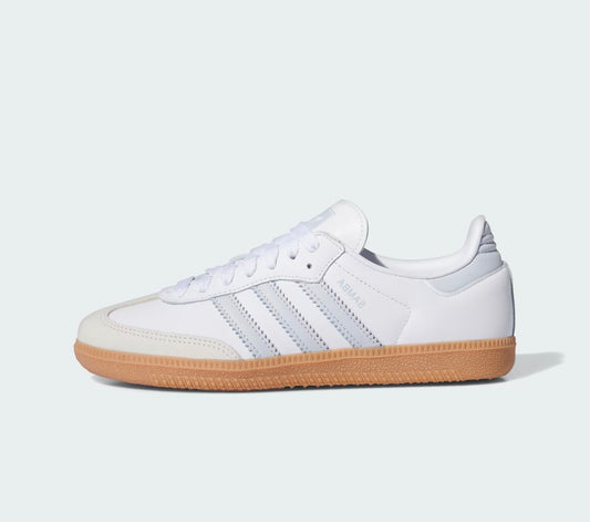 Adidas Samba OG White Halo Blue Gum