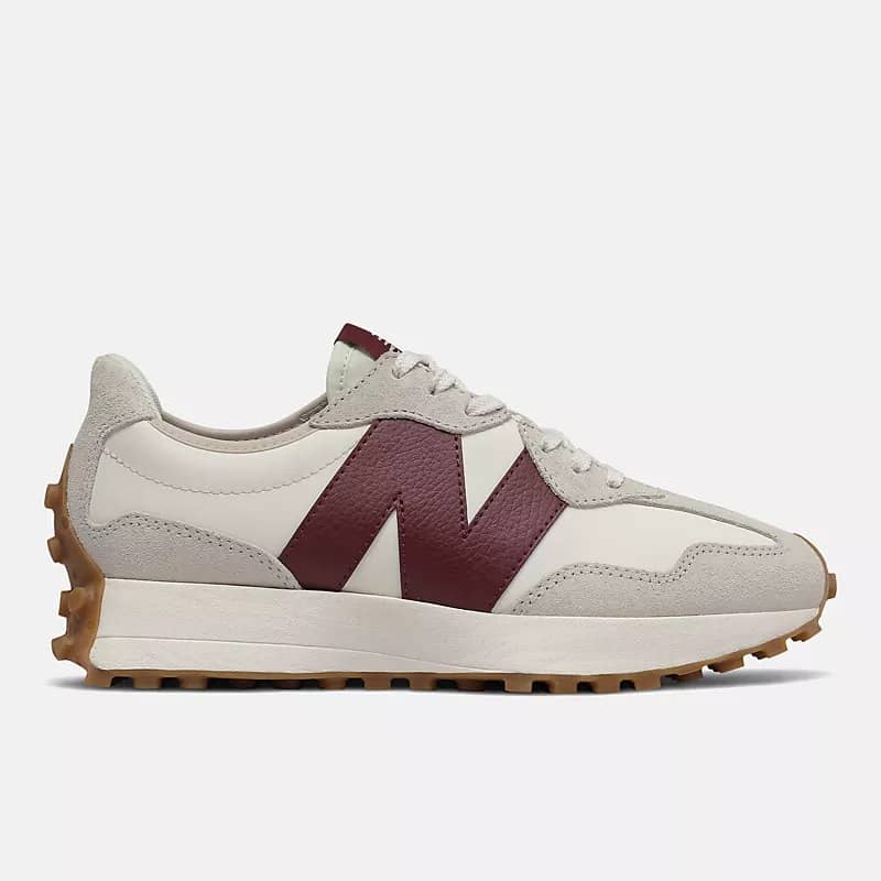 New Balance 327 Moonbeam Burgundy